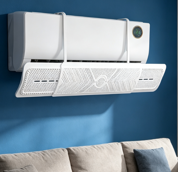Ac Air Deflector/Wind Shield: Airflow Control And Anti-Direct-Blow