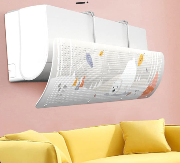 Ac Air Deflector: Plastic Anti-Direct-Blow Baffle