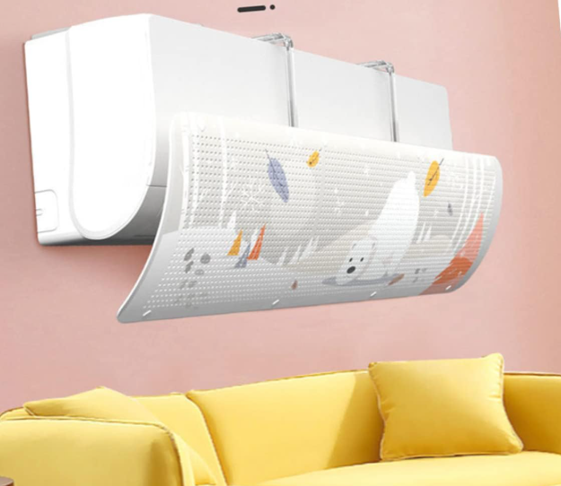 Ac Air Deflector: Plastic Anti-Direct-Blow Baffle