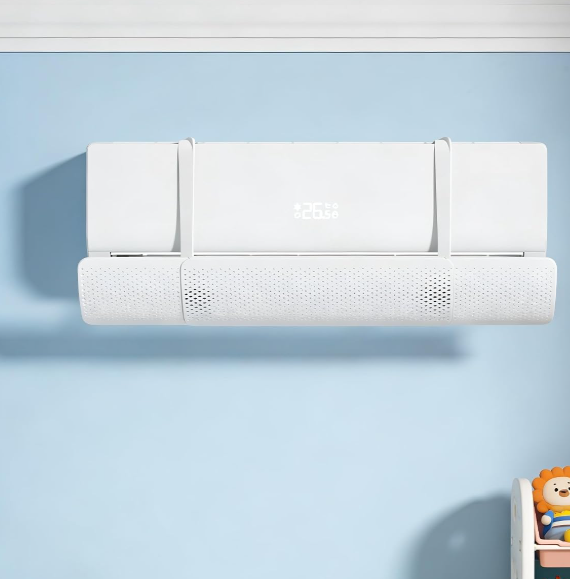 Universal Telescopic Ac Air Deflector: Wall-Mounted, Anti-Direct-Blow