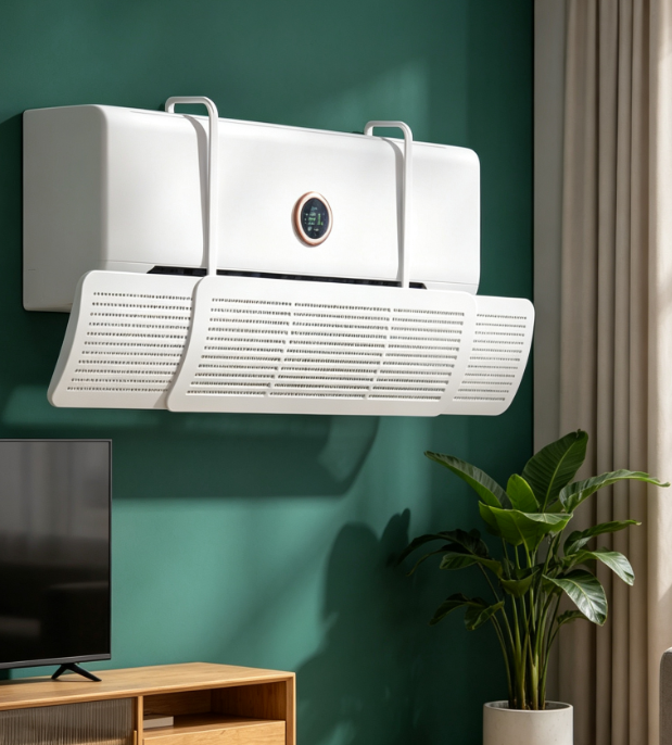 Ac Outlet Air Deflector: Wind Shield For Anti-Direct-Blow