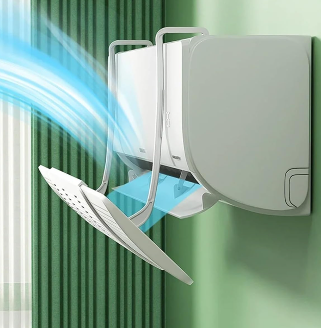 Retractable Ac Wind Deflector For Wall-Mounted Units (Anti-Direct-Blow) - Image 2