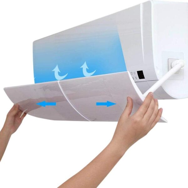 Adjustable Ac Air Deflector (Wall-Mount Accessory, Anti-Direct-Blow)