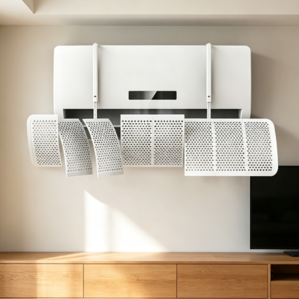 Ac Anti-Direct-Blow Wind Shield: Wall-Mounted Outlet Airflow Deflector