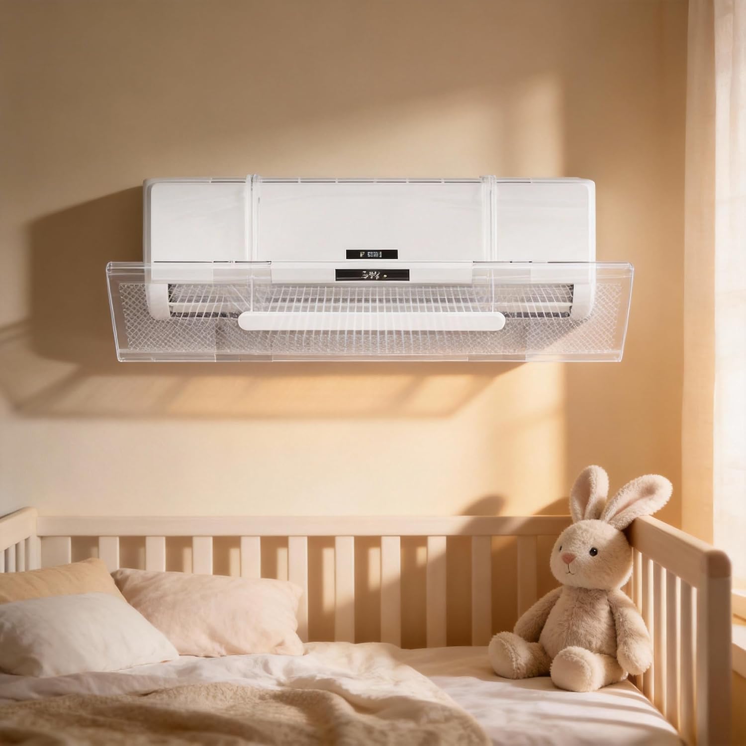 Retractable Ac Air Deflector (Adjustable, Anti-Direct-Blow)