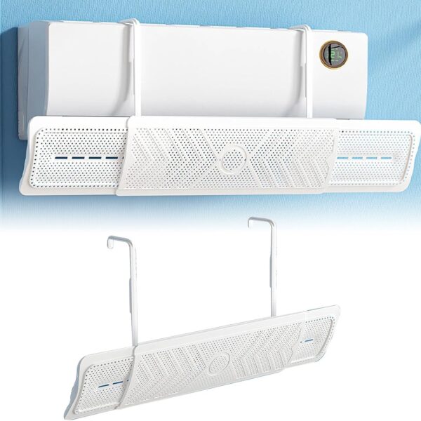 Retractable Ac Air Deflector (Enclosed Outlet Airflow Guidance)