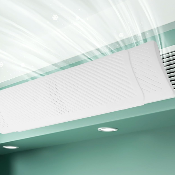 Universal Telescopic Ac Air Deflector: Adjustable Length, Anti-Direct-Blow